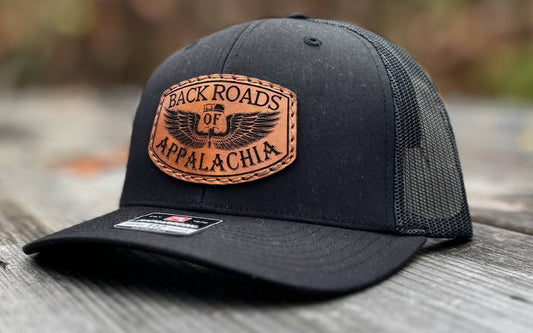 Backroads of Appalachia Black Trucker Hat
