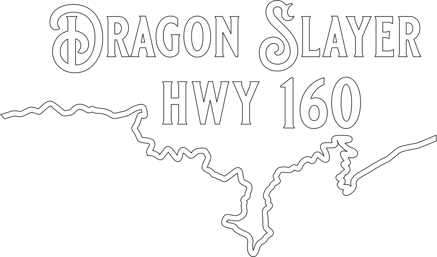 Dragon Slayer Window Vinyl Decal