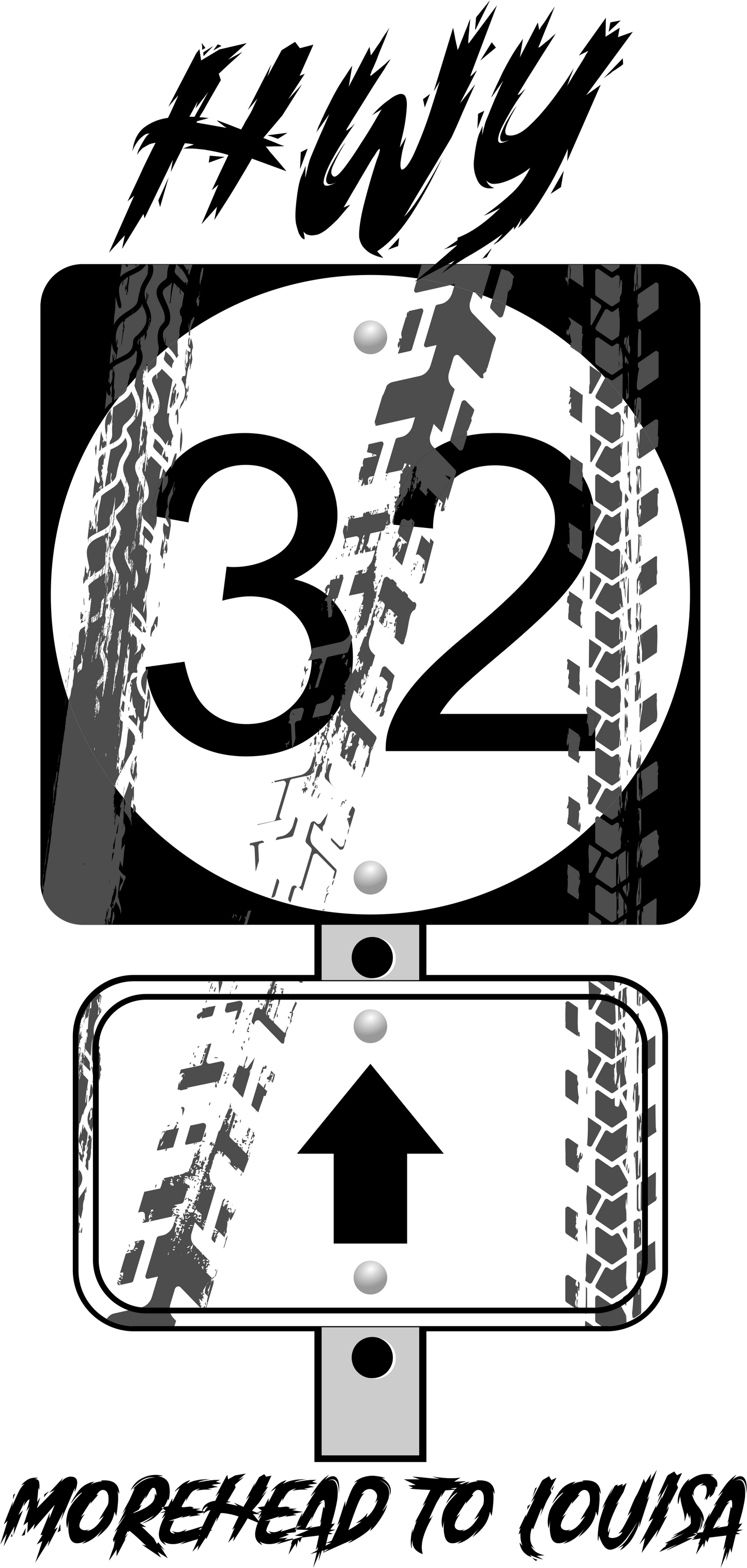 Highway 32 Trail Sticker