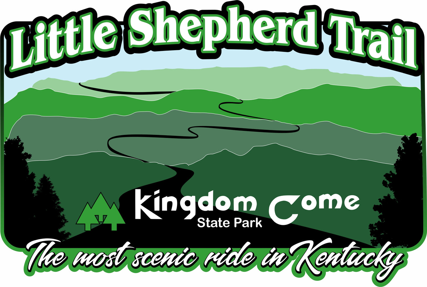 Little Shepherd Trail Sticker