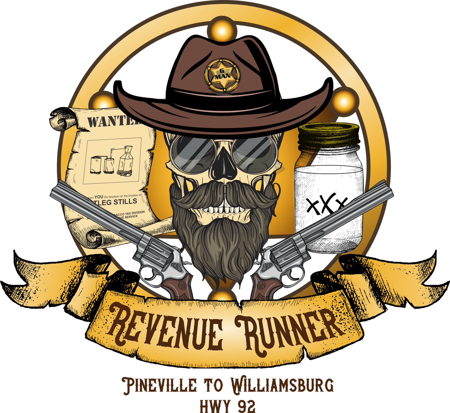 Revenue Runner Trail Sticker
