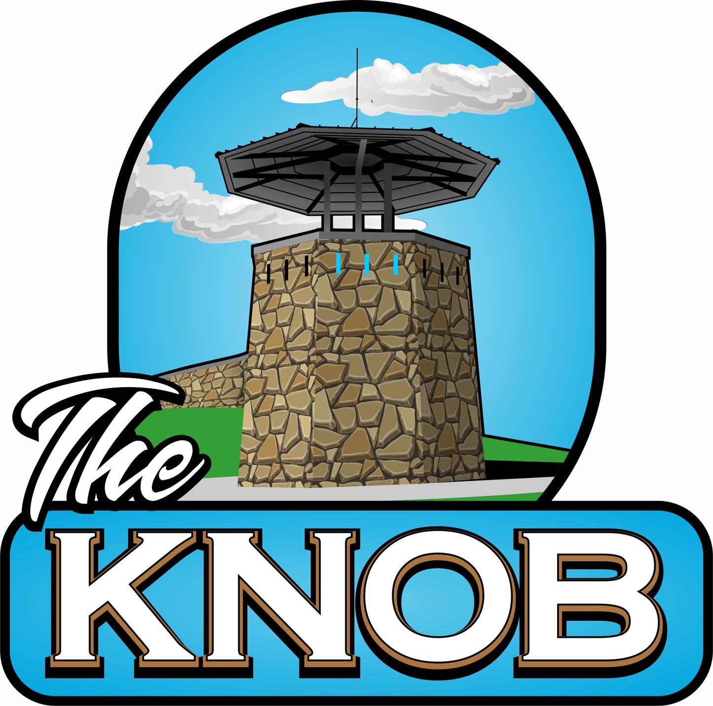 The Knob Trail Sticker