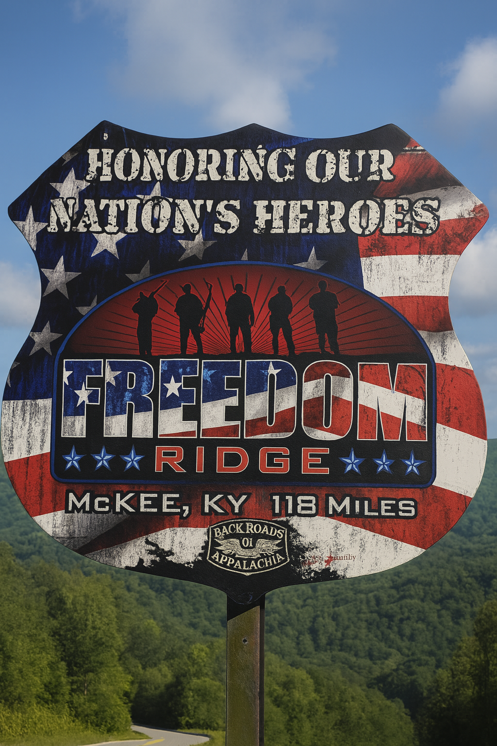 Freedom Ridge Metal Shields