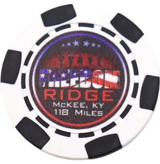 Freedom Ridge Poker Chip
